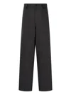 Studio Tomboy Fatigue Cotton Trousers In Brown
