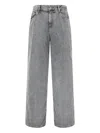 Studio Tomboy Five-pockets Corduroy Trousers In Gray