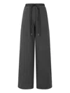 Studio Tomboy Fleece Drawstring-waist Pants In Gray