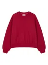 Studio Tomboy Fleece-lined Sweatshirt In Red