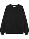Studio Tomboy Fleece Sweatshirt In 黑色