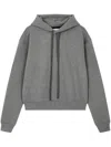 Studio Tomboy French-terry Hoodie In Grey
