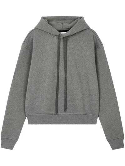 Studio Tomboy French-terry Hoodie In Grey