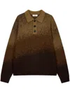 Studio Tomboy Polo-collar Sweater In 褐色
