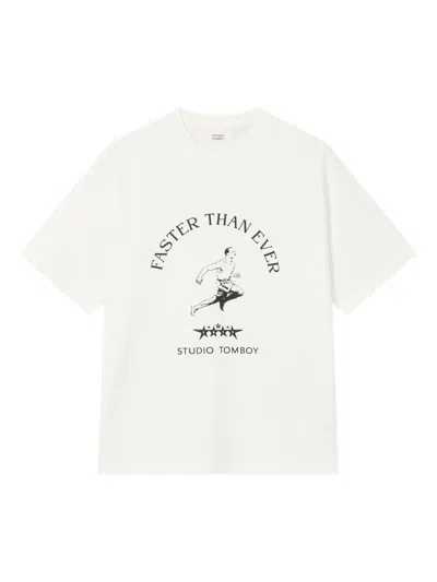 Studio Tomboy Graphic Print T-shirt