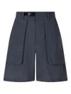 Studio Tomboy Grid-pattern Cargo Shorts