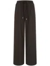Studio Tomboy Heavyweight Jogging Trousers In Brown