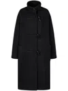 Studio Tomboy High-neck Duffle Coat In Black