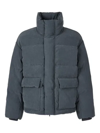 Studio Tomboy High-neck Padded Jacket In Gray