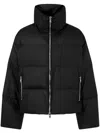 Studio Tomboy High-neck Ripstop Jacket In Black