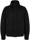 Studio Tomboy High-neck Zip-up Bomber Jacket In Black