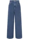Studio Tomboy High-waist Corduroy Pants In 蓝色