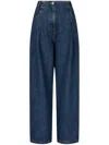 Studio Tomboy High-waisted Jeans In Blau