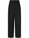 Studio Tomboy High-waisted Trousers In Black