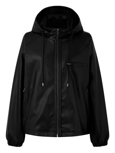 Studio Tomboy Hood Jacket In Black