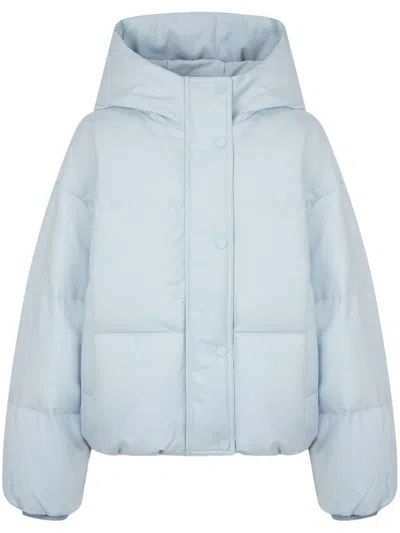 Studio Tomboy Hooded Down Jacket In 蓝色