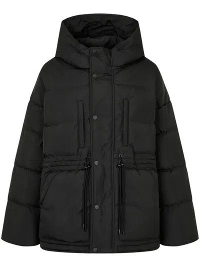 Studio Tomboy Hooded Down-padded Parka In Black