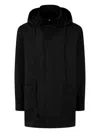 Studio Tomboy Hooded Jacket In Black