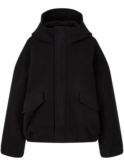 Studio Tomboy Hooded Jacket In Black