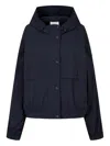 Studio Tomboy Hooded Jacket In Blue