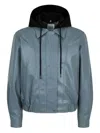 Studio Tomboy Hooded Jacket In Blue