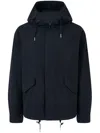 Studio Tomboy Hooded Jacket In Blue