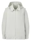 Studio Tomboy Leichte Kapuzenjacke In Grau
