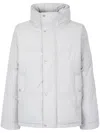 Studio Tomboy Hooded Puffer Jacket In Grey