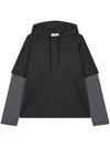 Studio Tomboy Hooded T-shirt In Grey