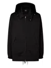 Studio Tomboy Hooded Utility Jacket In Black