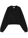Studio Tomboy Jersey Sweatshirt In Black