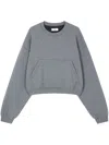 Studio Tomboy Jersey Sweatshirt In Grey