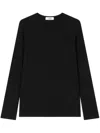 Studio Tomboy Jersey T-shirt In Black