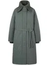 Studio Tomboy Oversized Trench Coat In 绿色