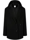 Studio Tomboy Layered Blazer In Black