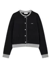 Studio Tomboy Layered Cardigan In Black