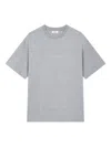 Studio Tomboy Logo-print Cotton T-shirt In Gray