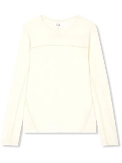 Studio Tomboy Logo T-shirt In Neutrals