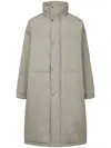 Studio Tomboy Long Field Coat In Grey