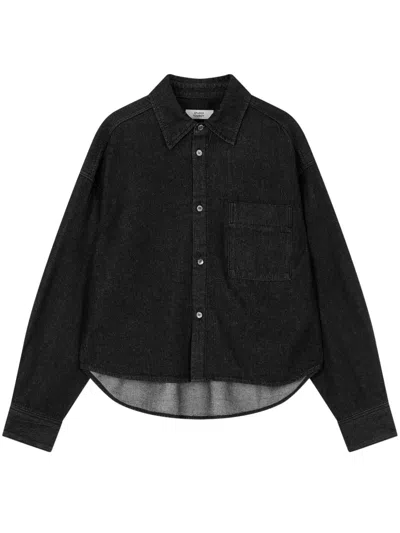 Studio Tomboy Long-sleeve Shirt In Black
