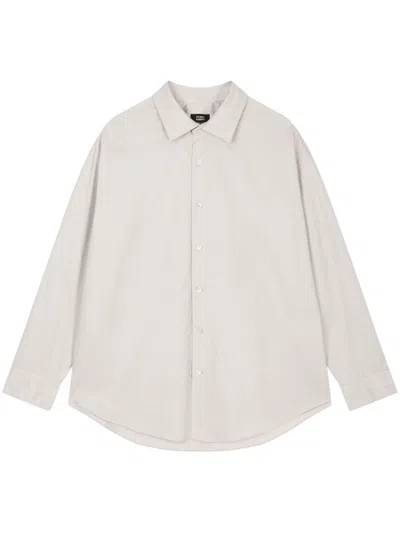 Studio Tomboy Long-sleeved Shirt In White