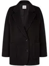 Studio Tomboy Maxi Overfit Coat In Black