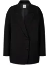 Studio Tomboy Maxi Overfit Jacket In Schwarz