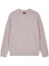 Studio Tomboy Mélange-effect Jumper In Pink
