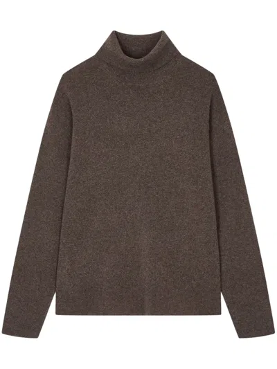 Studio Tomboy Mélange-effect Sweater In Brown
