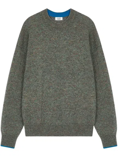Studio Tomboy Mélange-effect Sweater In Grey