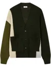 Studio Tomboy Mohair-blend Cardigan In Green