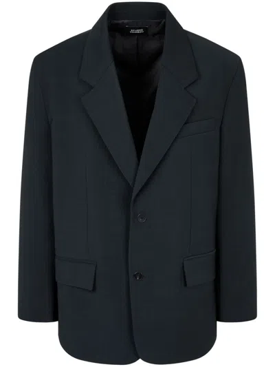 Studio Tomboy Oversized Blazer In Black