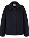 Studio Tomboy Oversized Jacket In Blue