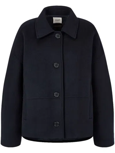 Studio Tomboy Oversized Jacket In Blue